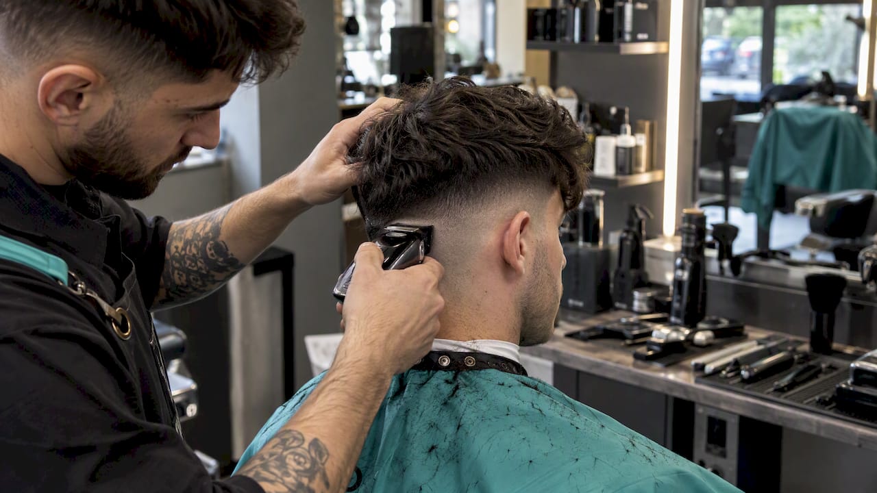 Holier vytvára hladký low fade prechod